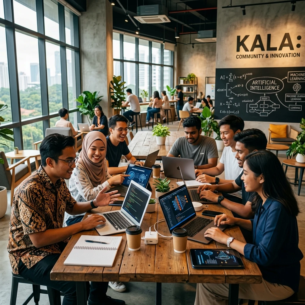 Malaysian community learning AI skills